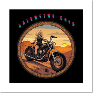 Galentines gal in the desert Posters and Art